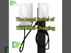 بيرل وايت هوم / عمود تجاري مركبة كهربائية شحن كومة 7KW 22KW 32A