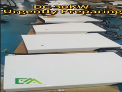 20kw 30kw 40kw 50kw محطة شحن EV DC مع طريقة تبريد الهواء