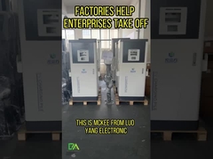 60 كيلوواط / 80 كيلوواط / 120 كيلوواط / 160 كيلوواط مكاملة مزدوجة بندقية كومة شحن DC / كومة شحن المركبات الكهربائية