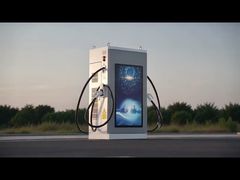 شاحن DC EV مع شاشة إعلانية لحل الشحن السريع
