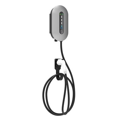 سعر جيد 21 كيلوواط 32A شاحن الكهرباء التجاري AC EV مدعوم على الحائط دعم بطاقة الائتمان الانترنت