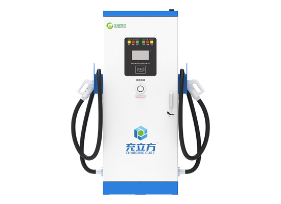 سعر جيد 360 كيلوواط متكاملة DC EV شحن كومة المدافع المزدوجة شاحنات EV العامة الانترنت