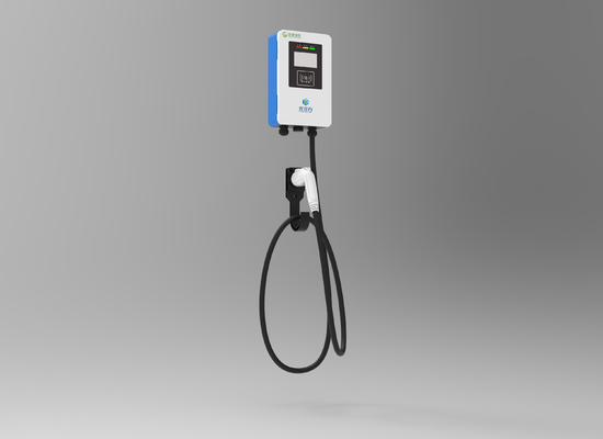 نوع2 شاحن سريع للتيار المتردد 11 كيلوواط لـ EV مع تصميم وحدات شاشة LED