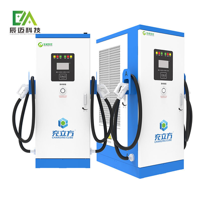 IP55 مدمج 60KW 80KW DC EV شاحن EV كومة شاحن مع بطارية 42.5kWh