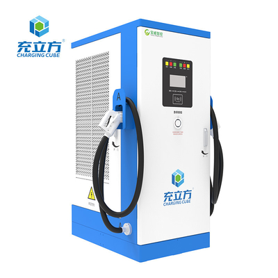 30-350kW مستوى 3 أرضية مثبتة شاحن EV دعم Gbt Eu Us Jan