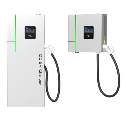 شاحن متزامن عالي الكفاءة 30kw 40kw لدعم السيارات الكهربائية Ocpp CCS2 GB/T