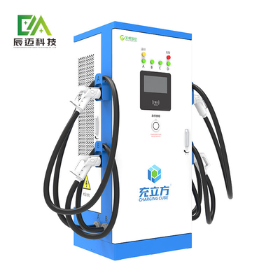 ماكي 40KW/60KW/80KW متكاملة متعددة البنادق / أربعة البنادق كومة شحن DC / كومة شحن المركبات الكهربائية