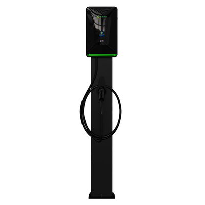 سعر جيد 7KW 11KW 21KW نوع العمود الأسود للسيارة الكهربائية كومة شحن AC الانترنت