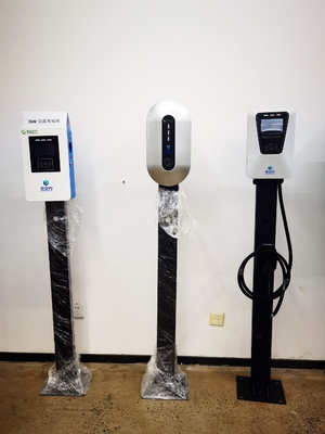 في الداخل والخارج 7KW مقاوم للماء للسيارة الكهربائية AC شاحن السيارة الكهربائية كومة شحن