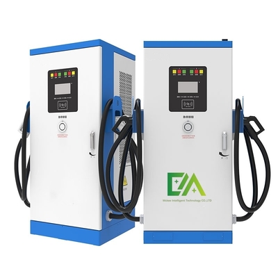 الطاقة الجديدة التجارية 120 كيلوواط محطة شحن سريعة للسيارات الكهربائية DC محطة شحن سيارات الكهرباء CCS2/GBT مع OCPP