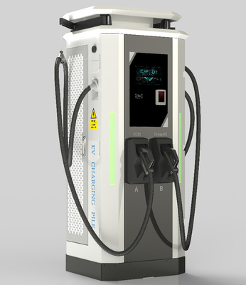 سعر جيد تحكم APP وبطاقة RFID شاحن EV DC الاختياري لشحن مركبات الطاقة في الجهد المدخل AC380V الانترنت