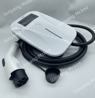 بيع بالجملة محطة شحن جديدة للسيارات الكهربائية 7KW 11KW 22KW 16A 32A EVSE Wallbox Type 2 3 Phase AC Car Charger المركبات الكهربائية