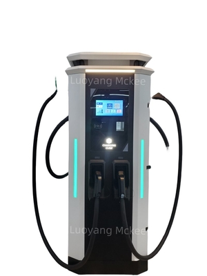 شاحن سريع للسيارات الكهربائية 60kw-320kw DC رابط مزدوج الحالة الجديدة 120kw 240kw 100kw شحن طابور السيارة الكهربائية القياسية