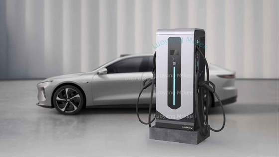 2025 محطة شحن كهربائي سريع بتيار مستمر CCS Chademo بقدرة 60-360 كيلو واط، نوع كومة شحن الطاقة، نوع أرضي، تحكم OCPP