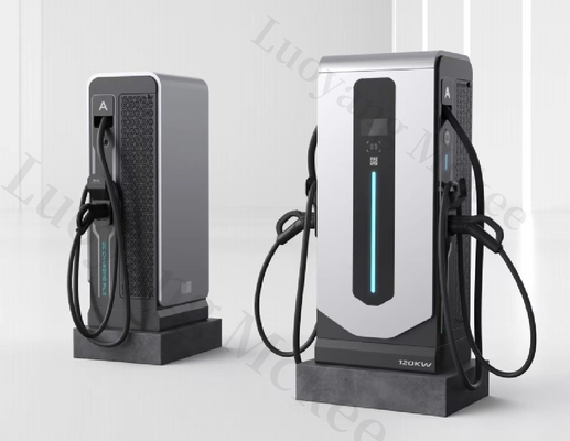 محطة شحن للسيارات الكهربائية DC EV GBT CCS2 CCS1 CHADeMo 60kw 120kw 180kw 240kw محطة شحن منزلية للسيارات الكهربائية