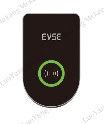 شاحن السيارة ذكي 7 كيلوواط واحد المرحلة التيار المتردد الشحن الحائط الشاحن للسيارات النوع 2 IP55 EV شاحن حائط مثبت دعم كومة OCPP 1.6J