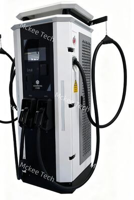 سعر جيد 80 كيلوواط هيكل ذراع متحركة بندقية مزدوجة كومة شحن EV التكيفية لشحن سريع DC فعال الانترنت