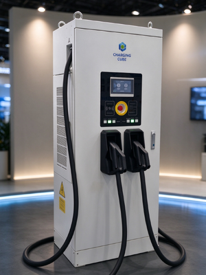 IP54 120kW DC شاحن سريع 10 بوصة شاشة لمسة كاملة سلسلة حماية السلامة 5m كابل الطريق السريع
